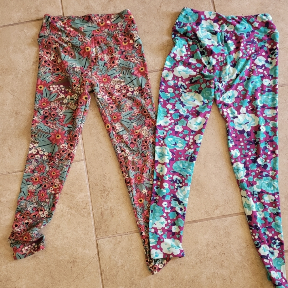 LuLaRoe leggings OS 2pk